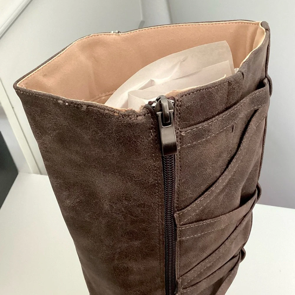 \Journee Collection\ Carly Wide Calf Riding Boot - Picture 8 of 15